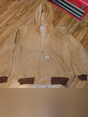 MADE IN USA VINTAGE CARHARTT JACKET (LARGE TALL)